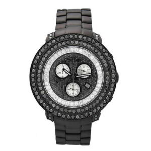 Joe Rodeo Diamant Homme Montre - JUNIOR noir 8 ctw