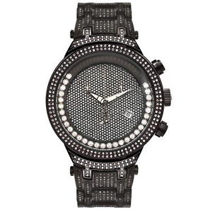 Joe Rodeo Diamant Homme Montre - MASTER noir 4.75 ctw