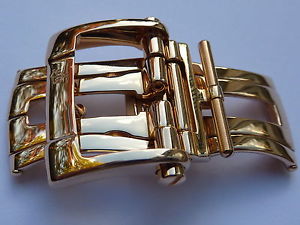 ULYSSE NARDIN 18K ROSE GOLD 18mm Deployment Deployant Buckle Clasp SUPER SAPE!!!