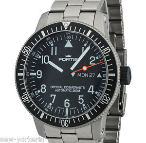 Fortis B-42 Official Cosmonauts Automatic 200m Day/Date 647.27.11 M
