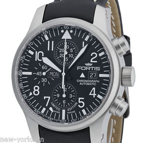 Fortis F-43 Flieger Black Label Chronograph -Limited Edition- 701.10.81 L.01
