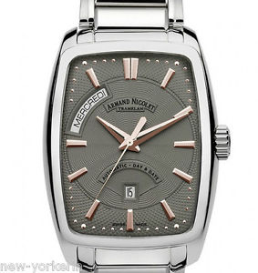 Armand Nicolet TM7 Day&Date Swiss Made Automatic 9630A-GS-M9630