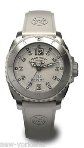 Armand Nicolet SL5 Lady Automatik Date mit Diamanten 9613A-AG-G9615B