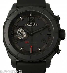 Armand Nicolet S05 Black D.L.C. Chronograph Automatik A714AQN-NR-GG4710N