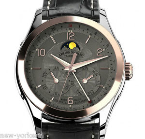 Armand Nicolet M02 Complete Calendar Mondphase mit 18kt Gold 8742B-GS-P974GR2