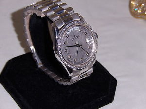 CROTON SOLID 18K WHITE GOLD DIAMOND HR. MARKERS