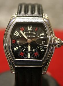 OROLOGIO CARTIER IN ACCIAIO CARICA AUTOMATICA BRACCIALE DEPLOYANTE