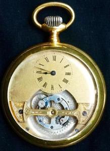 MUSEUM Mobilis TOURBILLON Enamelled pocket watch  掛表 挂表.Emperor Pu Yi of China
