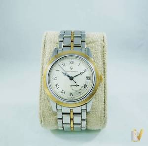 WATCH GIRARD-PERREGAUX GP 90. RELOJ VINTAGE DE ACERO INOX. Y ORO