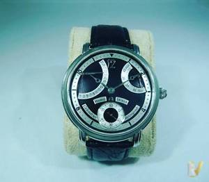 MAURICE LACROIX WATCH. REF. AF 83935 MASTERPIECE. CALENDRIER RETROGRADE. STEEL
