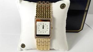 Men’s 18k Yellow Gold CONCORD Diamond Dress Watch .75 ct