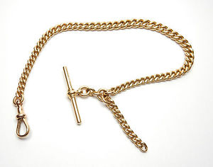 Antique 18 Carat Gold Albert Watch Chain Very Rare 56.9 grams superb condition