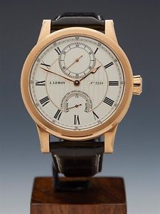 L.LEROY MARINE18K ROSE GOLD WATCH LL201-1 - RRP £21000 - COM424