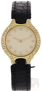 Ladies Ebel 18k Yellow Gold w/ Diamonds