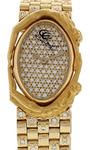 Ladies Carrera Y Carrera Adam & Eve 18k Yellow Gold & Diamond Watch