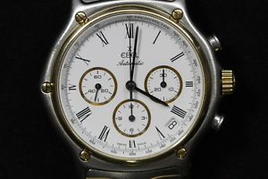 Ebel 1911 SPORT CLASSIQUE Chronograph Stahl / Gold Automatic(NEUWERTIG)