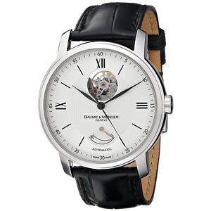Baume  and  Mercier Mens MOA08869 Analog Display Automatic Self Wind Black Watch