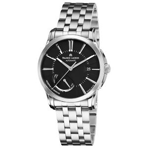Maurice Lacroix Mens PT6168-SS002331 Pontos Pontos Stainless Steel Black Dial Wa
