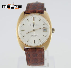 Omega Constellation Automatic Chronometer Gold 18K Vintage 168.053