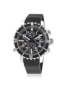 Fortis Mens 673.10.41 K B-42 Marinemaster Automatic Chronograph Black Limited Ed