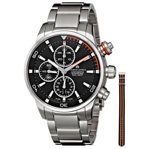 Maurice Lacroix Mens PT6008-SS002-332 Pontos Analog Display Swiss Automatic Silv