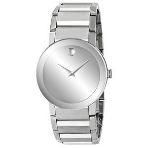 Movado Mens 606093 Sapphire Stainless Steel Bracelet Watch