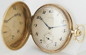 Longines Pocket Watch 6 Grands Prix Gold 18K - Year 1914 - 50mm