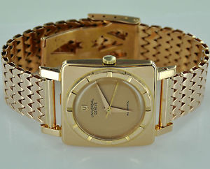 Vintage UNIVERSAL GENEVE Automatic Polerouter Microrotor cal 215 18k/14k Watch