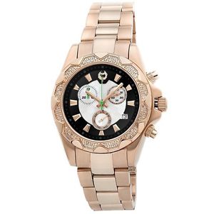 Brillier Women's 14-05 Analog Display Swiss Quartz Rose Gold Watch