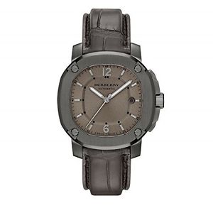 Burberry Bby1208 The Britain Mens Watch - Grey Stainless Steel Case Automatic Mo