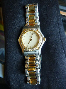 NEUwertige 18 K.Gold Damen-Luxus-EBEL-BRILLANT Uhr MIT Certificat !!!