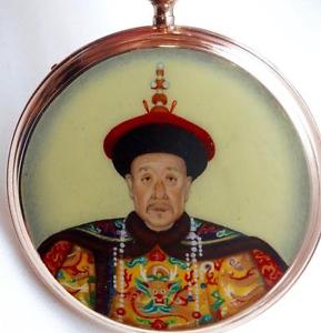 UNIQUE Chinese Qing Dynasty 18k gold&enamel Repeater watch for Qianlong Emperor
