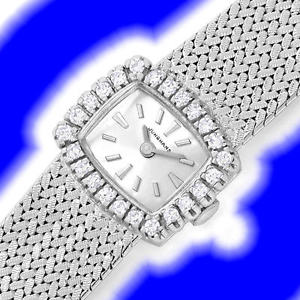 Junghans Damenuhr mit 0,53ct Diamanten in 18K Weissgold - JUWELENMARKT DE, U2433