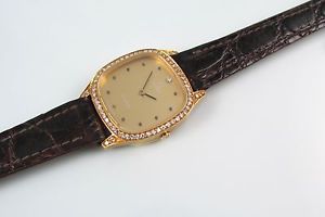 Orologio Omega De Marchi oro e diamanti