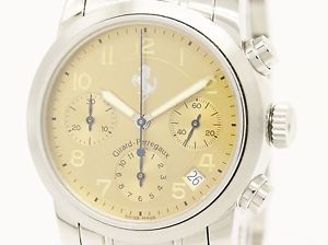 GIRARD PERREGAUX Ferrari Chronograph Steel Automatic Mens Watch 8020 (BF077653)