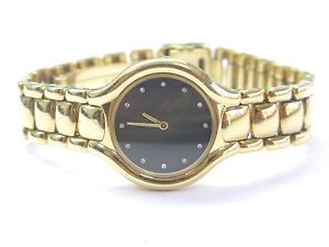 Ebel Beluga 18K Yellow Gold 866960 Women's Dress Diamond Watch