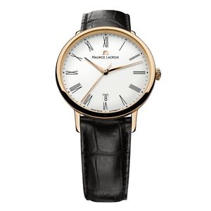 Maurice Lacroix Mens LC6007-PG101-110 Les Classiques Analog Display Swiss Automa
