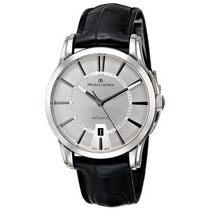 Maurice Lacroix Mens PT6148-SS001-130 Pontos Analog Display Swiss Automatic Blac