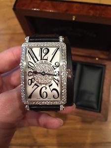 Frank Muller Watch Long Island Diamonds Gold Authentic