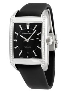New Unisex Maurice Lacroix PT6247 Pontos Rectangulaire Diamond Automatic Watch