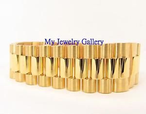 MEN'S 18K YG GOLD STRAP BRACELET FOR PRESIDENT DAYDATE WATCH 18238 18038 1803