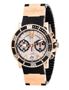 NEU Ulysse Nardin Maxi Marine Diver Chronograph 18kt Golduhr 8006-102-3A/91