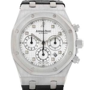 Audemars Piguet Royal Oak White Gold Chrono Watch 26022BC.OO.D002CR.01