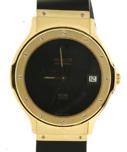 HUBLOT CLASSIC IN YELLOW GOLD, 36MM AUTOMATIC