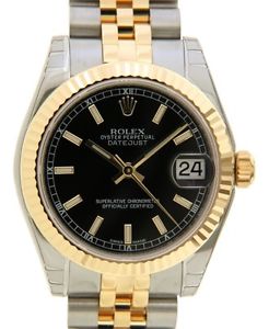 DATEJUST MEDIO 178273 IN STEEL AND YELLOW GOLD, 31MM