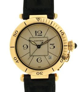PASHA 1989 IN YELLOW GOLD 18KT, 39MM