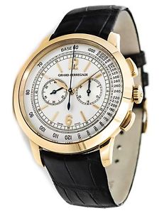 NEU Girard-Perregaux 1966 Chronograph 18kt Rotgold Armbanduhr 49539-52-151-BK6A