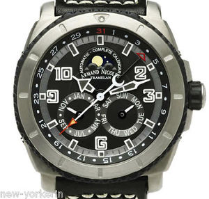 Armand Nicolet S05 Complete Calendar Moon Automatic T612A-GR-P160NR4