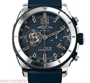 Armand Nicolet S05-3 Chronograph Automatic A714AGU-BU-GG4710U