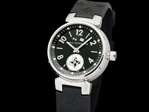 Auth LOUIS VUITTON Tambour Lovely Cup 12P Diamond Q12M1 Quartz Lady's (25.12.24)
